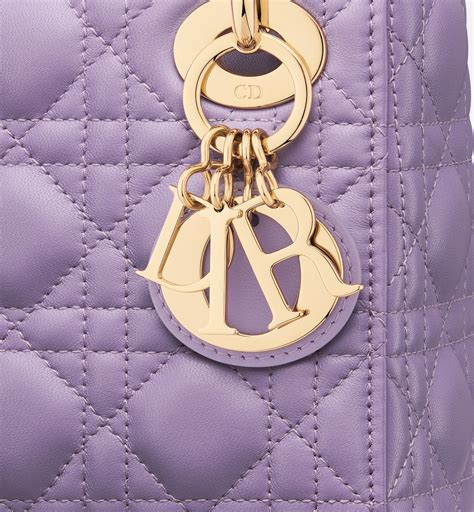 lilac lady dior|Mini Lady Dior Bag Lilac Cannage Lambskin .